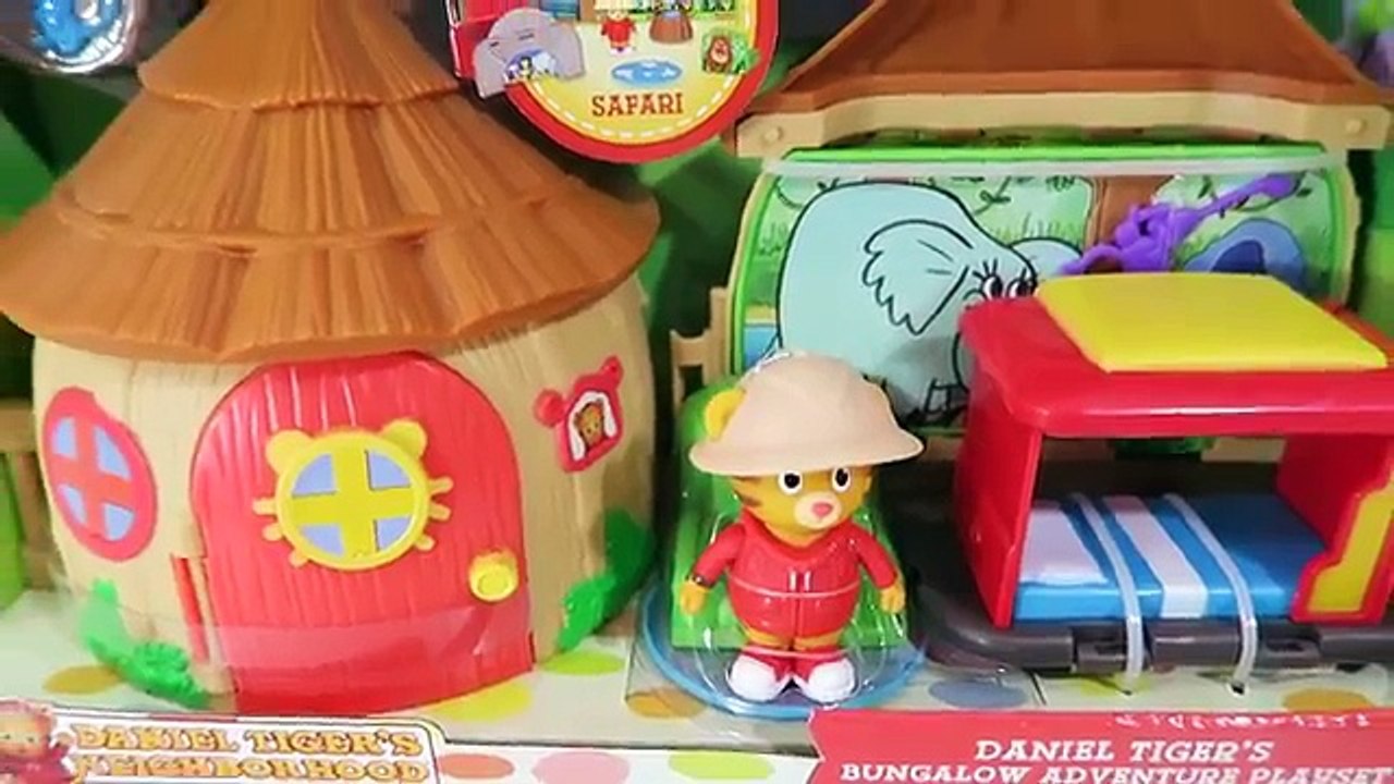 Daniel Tigers Neighborhood Bungalow Adventure Playset!