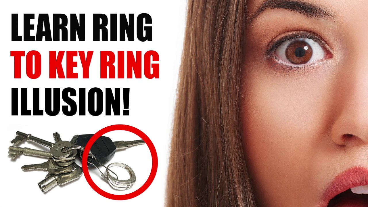 Borrowed Ring to Key Ring Magic Trick
