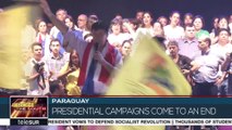 Paraguay Presidential Candidates Close Their Campaigns