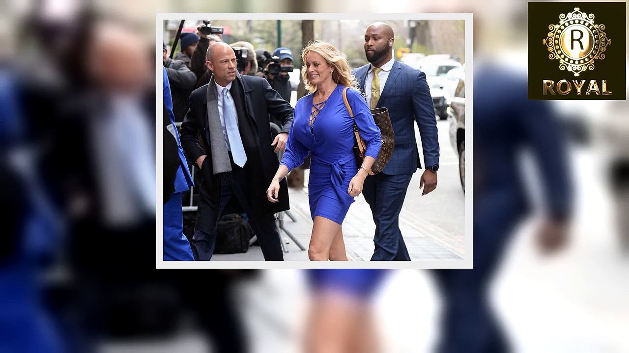 Donald Trump lashes out at Stormy Daniels over sketch of nonexistent man 'who threatened her over