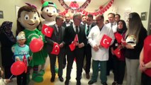 Yozgat Şehir Hastanesi'nde 23 Nisan kutlaması