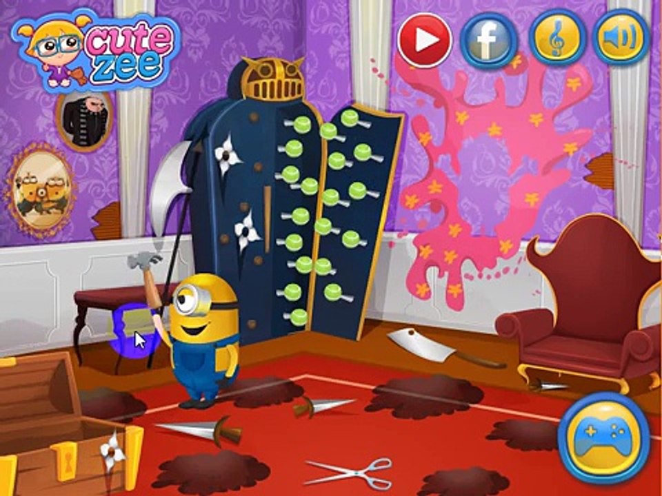 New Top Games new :-) Minions House Makeover - Kids Game