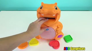 Best Colors & Shapes Learning Video for Toddlers & Kids With Hungry Hippo Playskool Toy