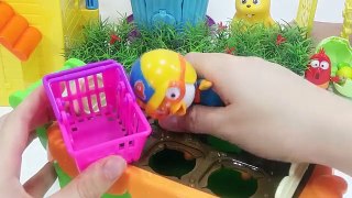 콩순이 싱크대 야채씻기 뽀로로 텃밭 채소 소꿉놀이 인형놀이 장난감 Baby doll washing vegetables kitchen sink toys pororo