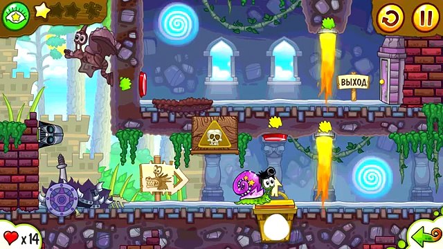 УЛИТКА БОБ #8 - Фэнтези история. Начало. Мультик игра для детей. Несносный боб 8 на Игрули TV.