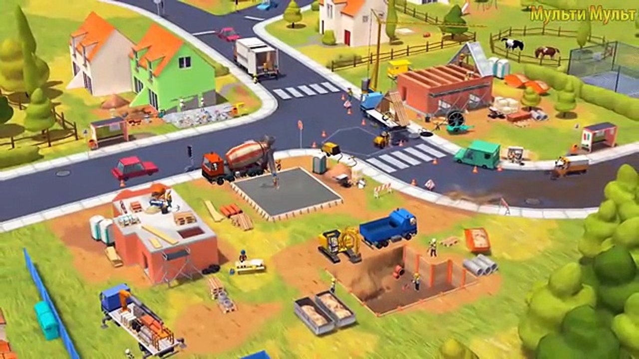Little Builders Kids Games - Trucks, Cranes, Digger - New Fun Construction Games for Children