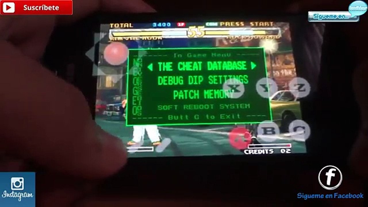 Garou Mark of The Wolves para android Tiger Arcade + trucos vida infinita