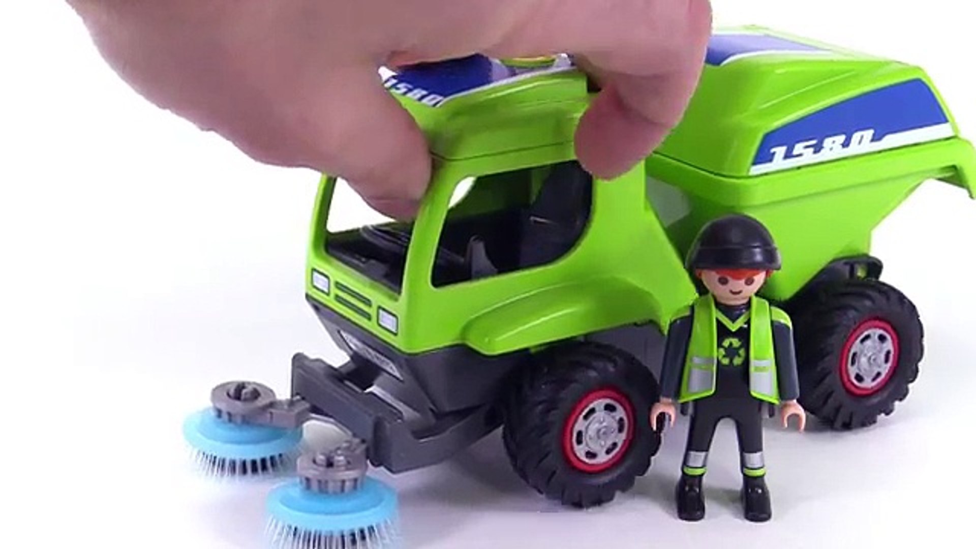 Playmobil City Action Street Sweeper with Worker review! set 6112 - Vidéo  Dailymotion
