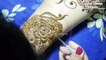 Ramadan Special Dubai Henna Design For Begginers | 2017 | Step By Step| Khaleeji Henna Designer