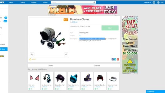 Roblox New Ready Player One Dominus Claves Master Keys Roblox Newレディー プレイヤー1ドミナ クラヴェス マスター キー Video Dailymotion - free roblox accounts with a dominus