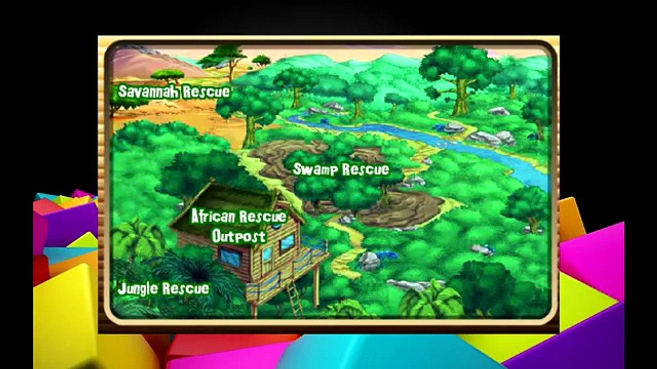 Диего вперед Игра на русском языке. Диего спасает животных на своем джипе. Новый Летс плей!