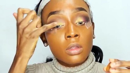 Thanksgiving Golden Cranberry Smokey Eye