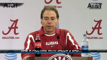 Saban Attempts to Squash Tua vs Hurts Controversy