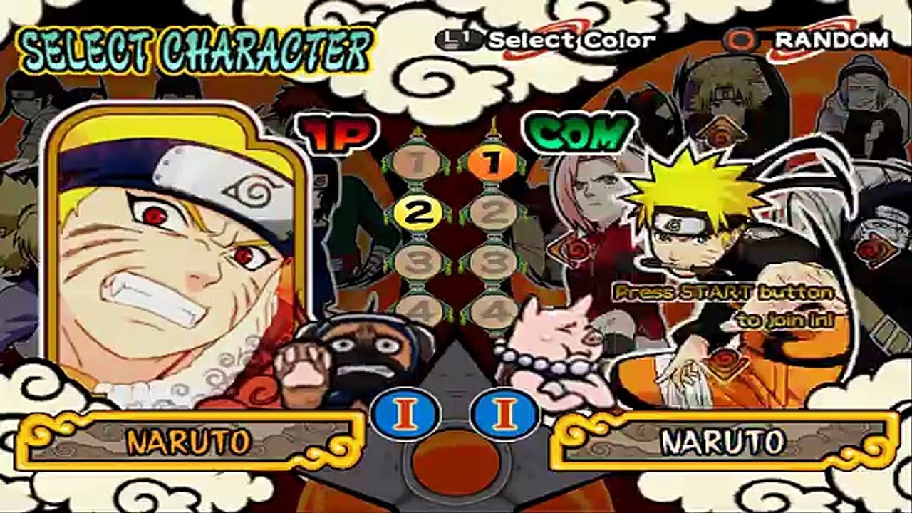 Naruto Shippuden Ultimate Ninja 4 # Nostalgia [PS2]