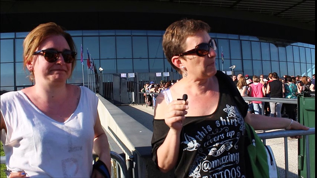 Les fans d'Indochine à Saint-Etienne