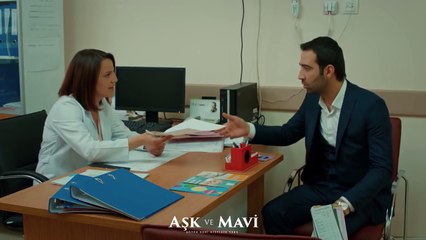Aşk ve Mavi 62.Bölüm - Mavi’nin hamile olduğunu öğrenen Faysal!