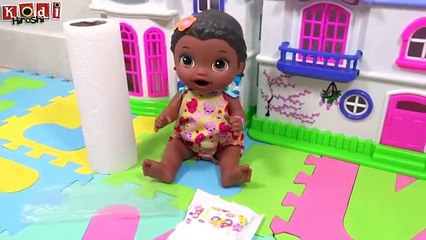 Como reaproveitar fralda de boneca Baby Alive