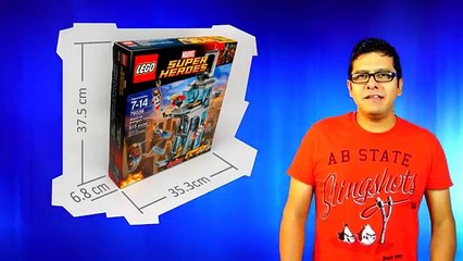 Lego Torre Avengers (Attack on Avengers Tower / Set 76038) Juguetes Lego