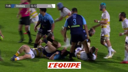 Les essais de Strasbourg-Albi en vidéo - Rugby - Féd 1