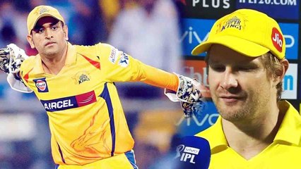 Video herunterladen: IPL 2018 CSK vs RR : Shane Watson thanks MS Dhoni for showing confidence in him | वनइंडिया हिंदी