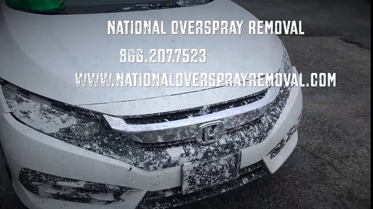Paint Spill On Car