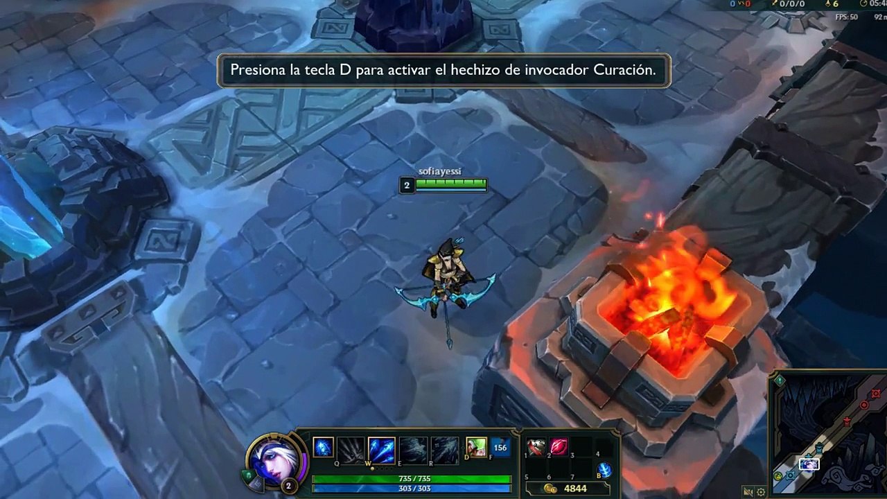 League of Legends  JUGANDO CON ASHE
