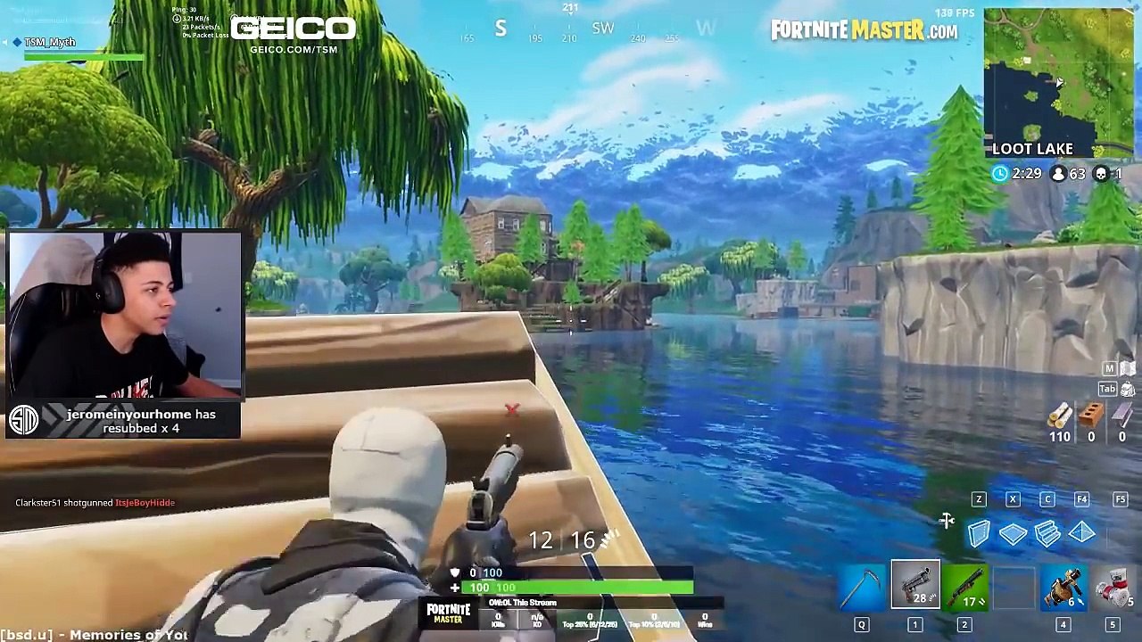 TSM Myth - YOU'VE NEVER SEEN SNIPES THIS CLEAN!! (Fortnite BR Full Match)