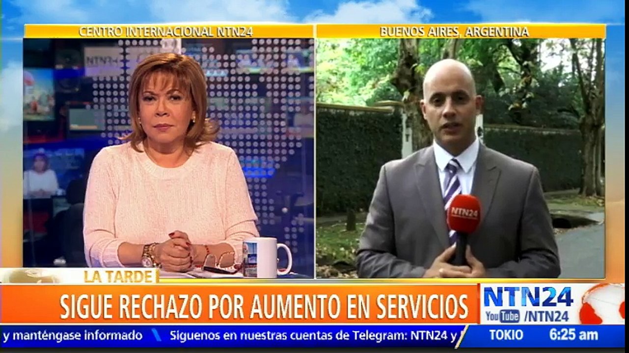 ‘Marcha de las velas’: diferentes gremios en Argentina protestan contra el aumento de tarifas