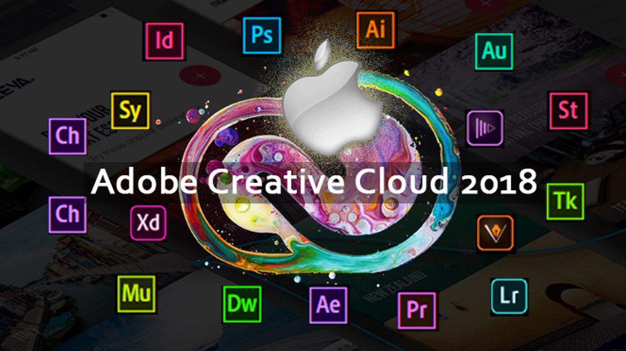 Adobe Creative 2018 para Mac Os Photoshop, Lightroom y mas