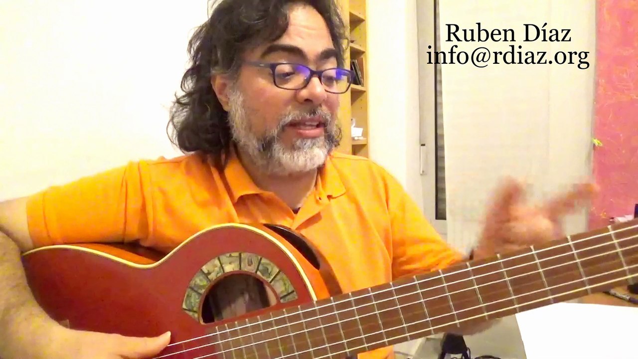 Gambale´s concept of alternative tuning and my own version for a modern flamenco approach/Ruben Diaz