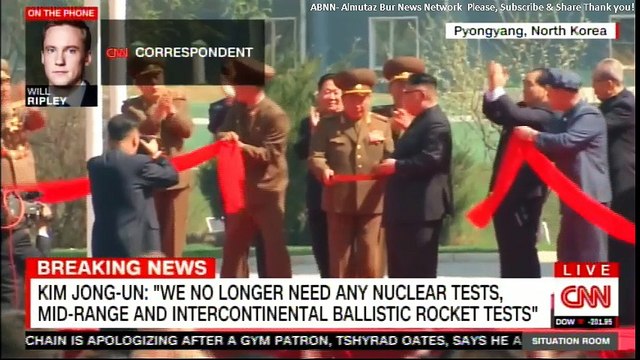 BREAKING NEWS: North Korea suspending nuclear and missile tests. #Breaking #NorthKorea #DonaldTrump