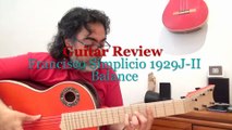 Double Back Simplicio 1929j-II  Wittner pegs Balance / New Andalusian Guitars Spain