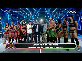 Mr Peet deja Combate