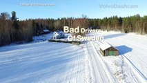 Bad Drivers in Sweden #137 10 000 subs thank you, staring kid and a real thumb up!