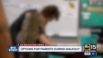 Options for Arizona parents to consider during walkout
