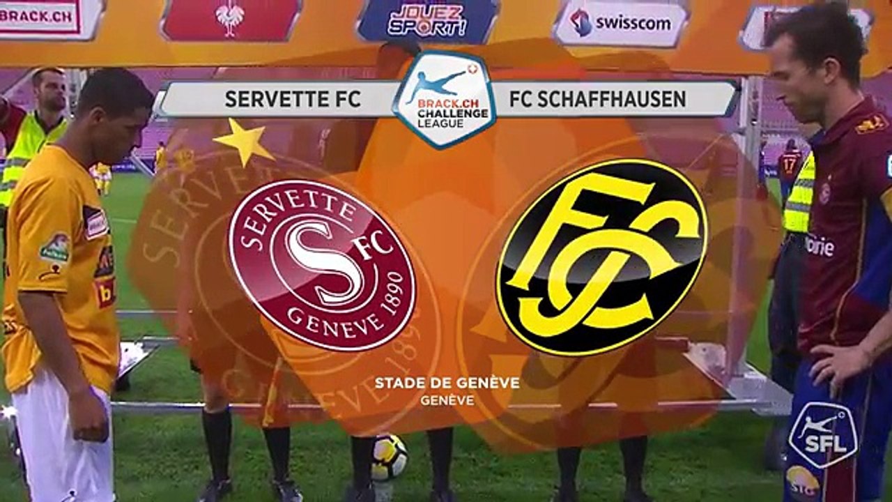Servette 1:4 Schaffhausen (Switzerland. Challenge League. 19 April 2018)