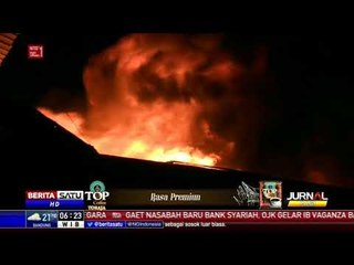 Pabrik Payung di Depok Ludes Terbakar