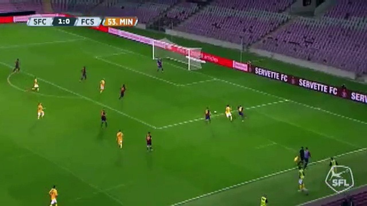 Servette 1:1 Schaffhausen (Switzerland. Challenge League. 19 April 2018)