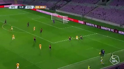 Servette 1:1 Schaffhausen (Switzerland. Challenge League. 19 April 2018)
