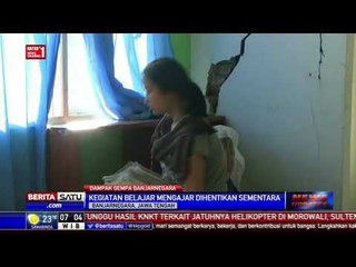Ratusan Siswa di Banjarnegara Terpaksa Berhenti Belajar Akibat Gempa