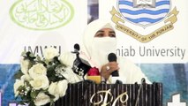 khudi ka sire nihan la ilaha illallah (kalam e Iqbal ) International Women Conference