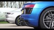 Drag race: Audi R8 vs Porsche Panamera Turbo S E-Hybrid | Autocar