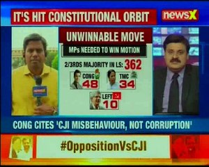 Opposition led by Ghulam Nabu Azad moves to the impeachment motion against CJI Dipak Misra