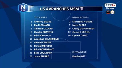 Compositions US AVRANCHES MSM