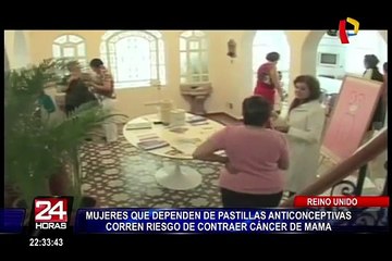 Mujeres que dependen de anticonceptivos corren mayor riesgo de contraer cáncer de mama