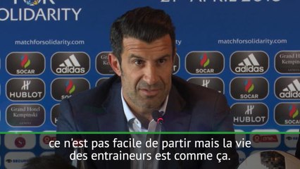 Arsenal -  Figo "triste" de voir Wenger partir