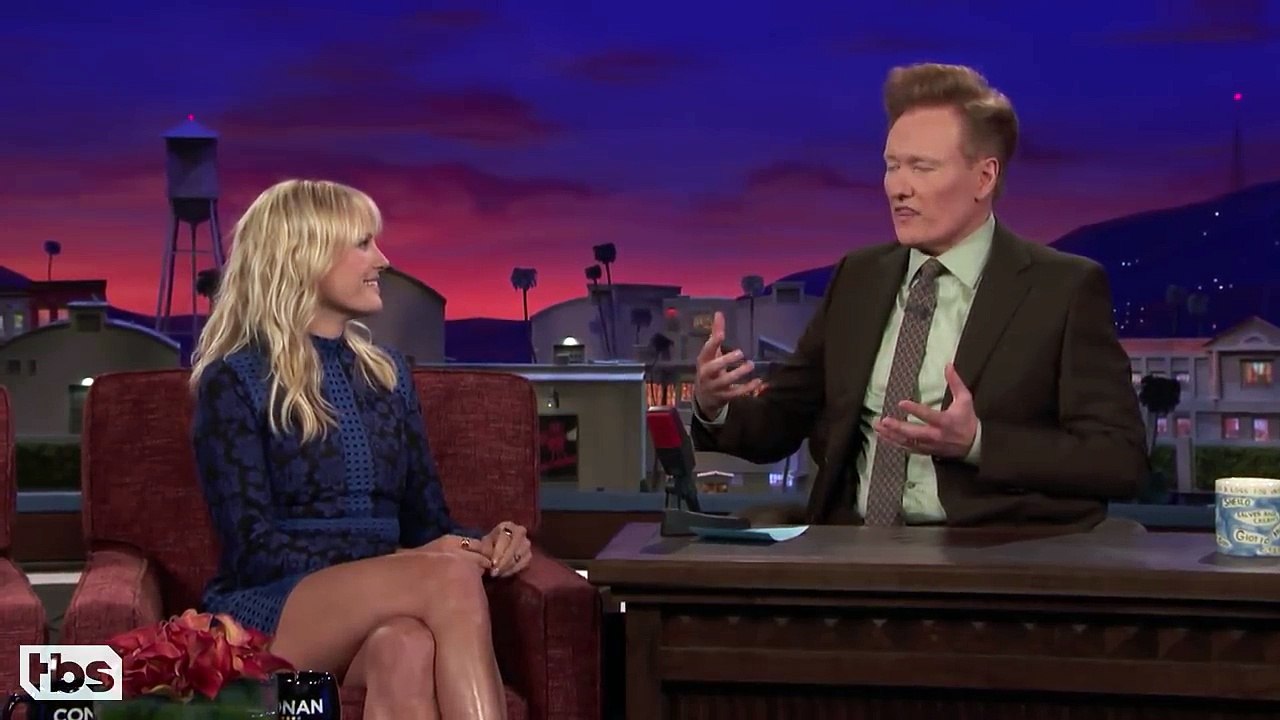 Malin Akerman Got Booed At The Rampage Premiere  CONAN
