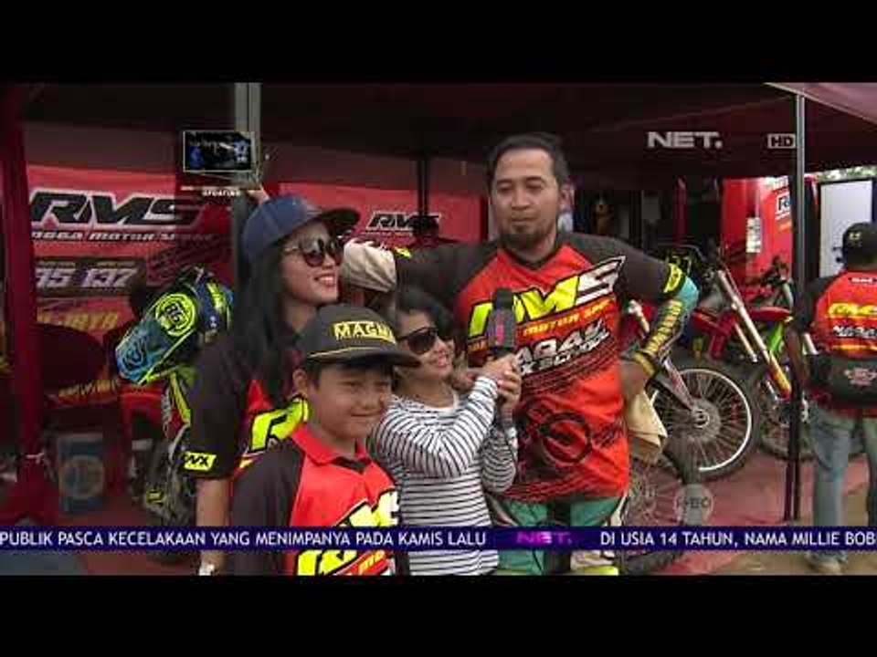 Kegiatan Widi Hello Band Mengikuti Balap Motor Cross