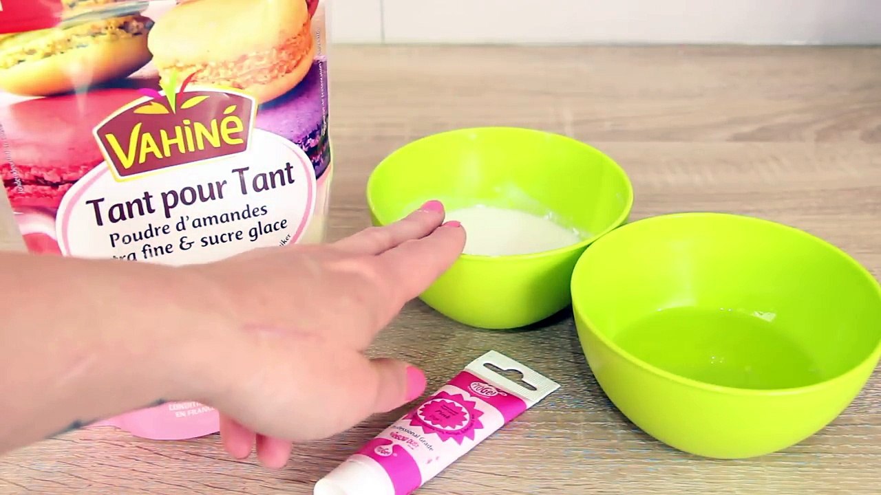 RECETTE COQUES DE MACARONS MERINGUE FRANCAISE FACILE ET INRATABLE  •♡