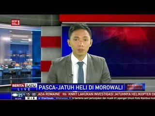 Bangkai Helikopter Jatuh di Morowali Belum Dievakuasi